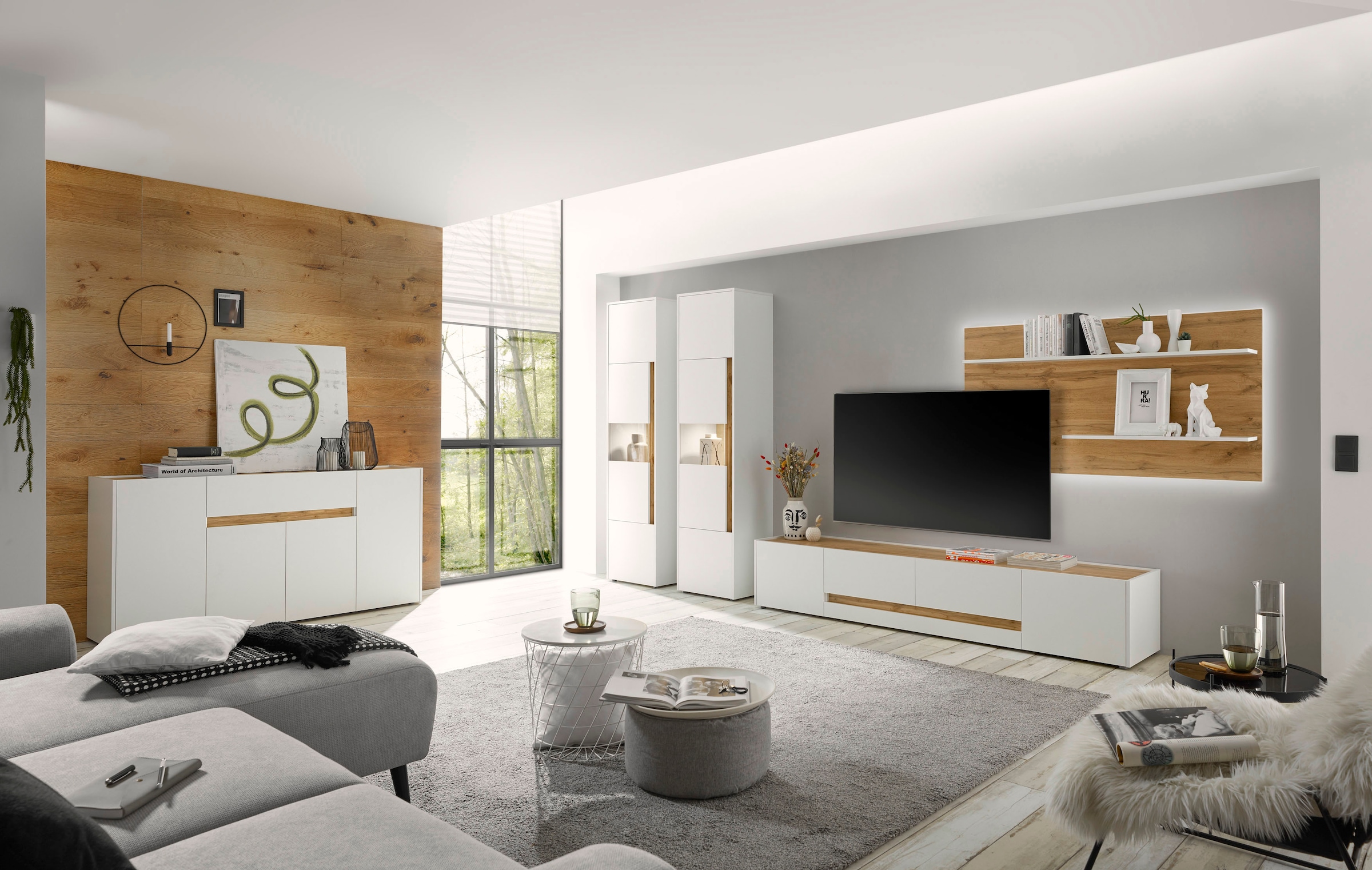 INOSIGN Sideboard »City/Giron, moderner Schrank, Kommode, Stauraumschrank« zeitlos, modern, ausreichend Stauraum, vielseitig einsetzbar