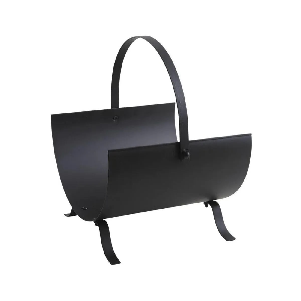 Aubry Gaspard Porte-bûches design - Métal noir