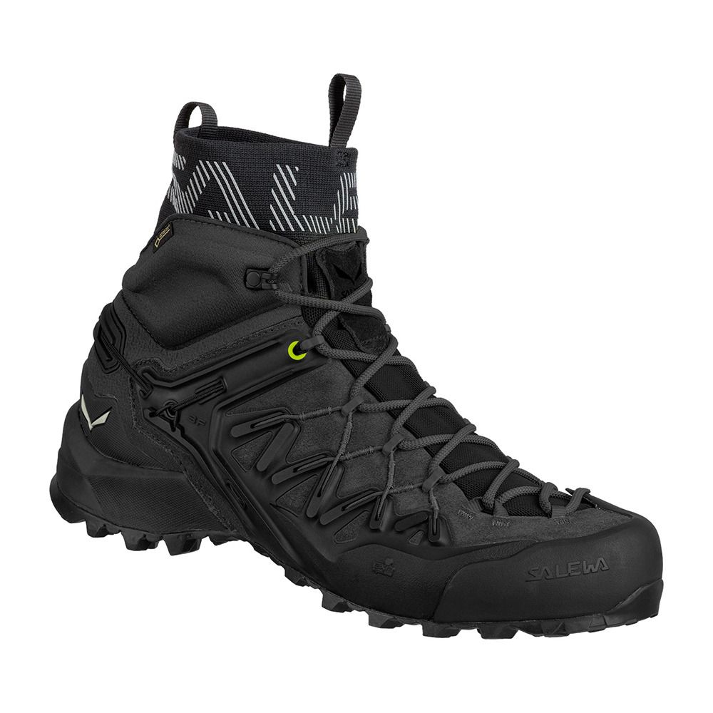 Salewa MS WILDFIRE EDGE MID GTX - Chaussures d'approche Homme black/black