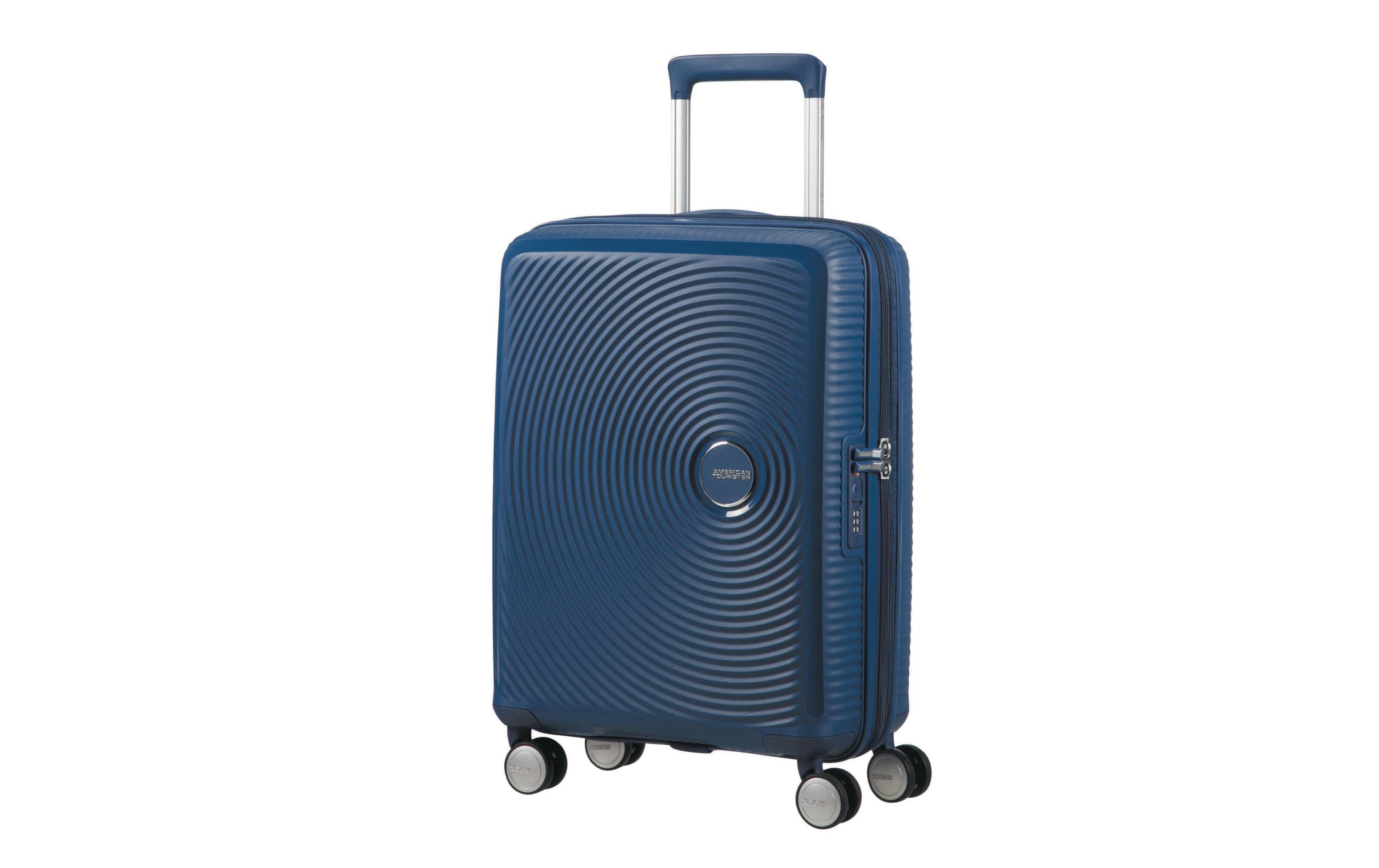 Reisekoffer Soundbox 35.5 l, Midnight Navy<br>Kabinentauglicher Reisekoffer mit 4 Rollen