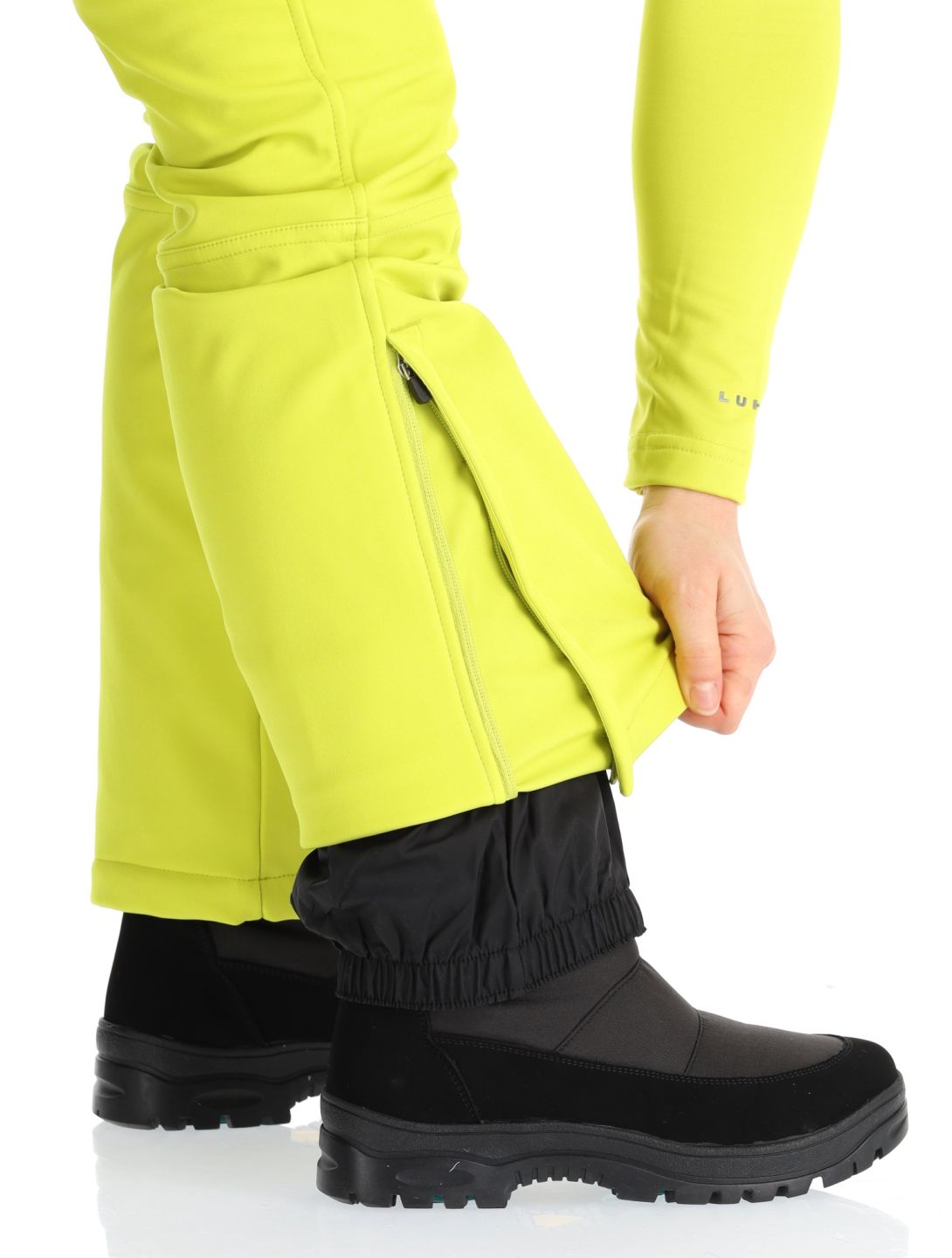 Joentaus C softshell skibroek dames  kort model