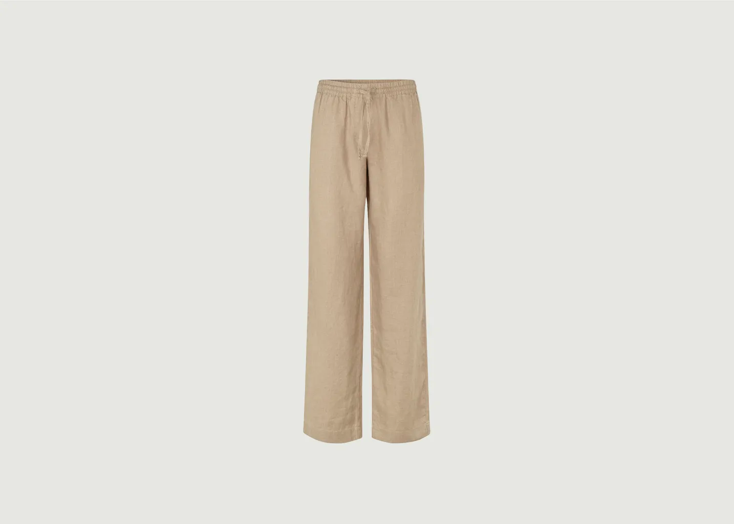 Pantalon décontracté en lin Hoys Samsoe Samsoe