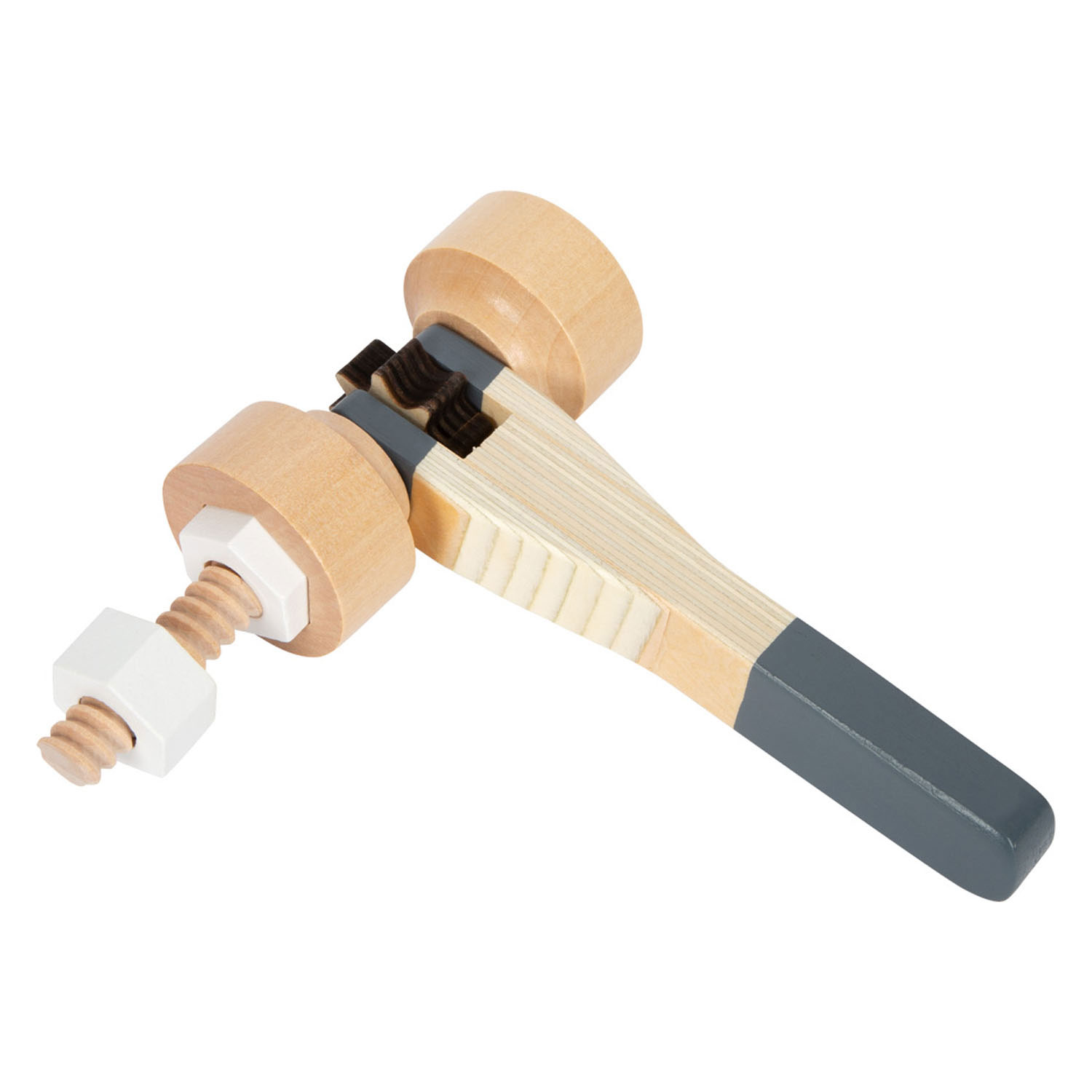 Small Foot-Gereedschapsriem met Houten Gereedschap Miniwob