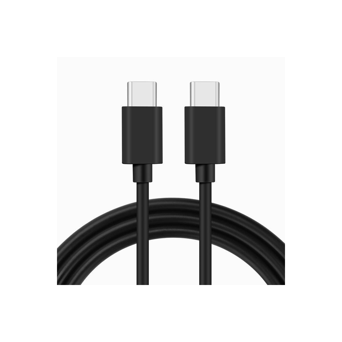 NÖRDIC 5m USB 2.0 USB-C til C-kabel 2,4A 480Mbps 12W