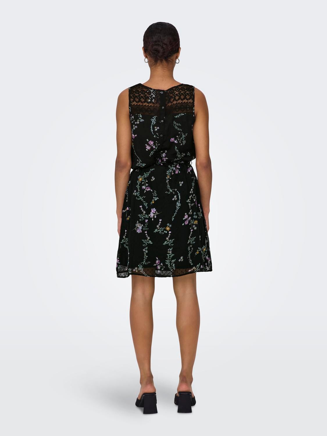 ONLAIDA Kurzes Kleid Black