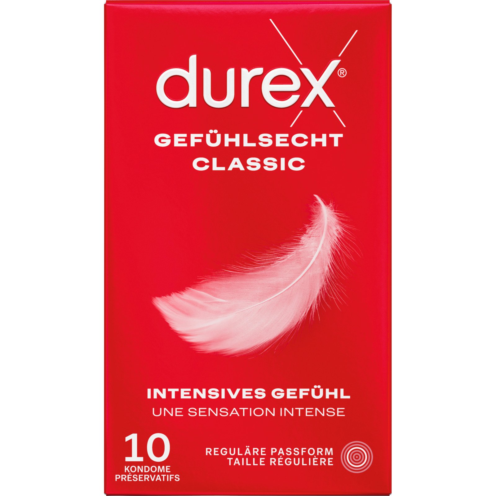 Durex Präservative Gefühlsecht, 10 Stück