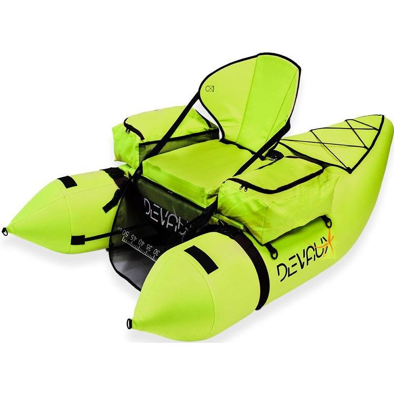 Float Tube Devaux Kayak Tube Cap-V2000 Chartreuse