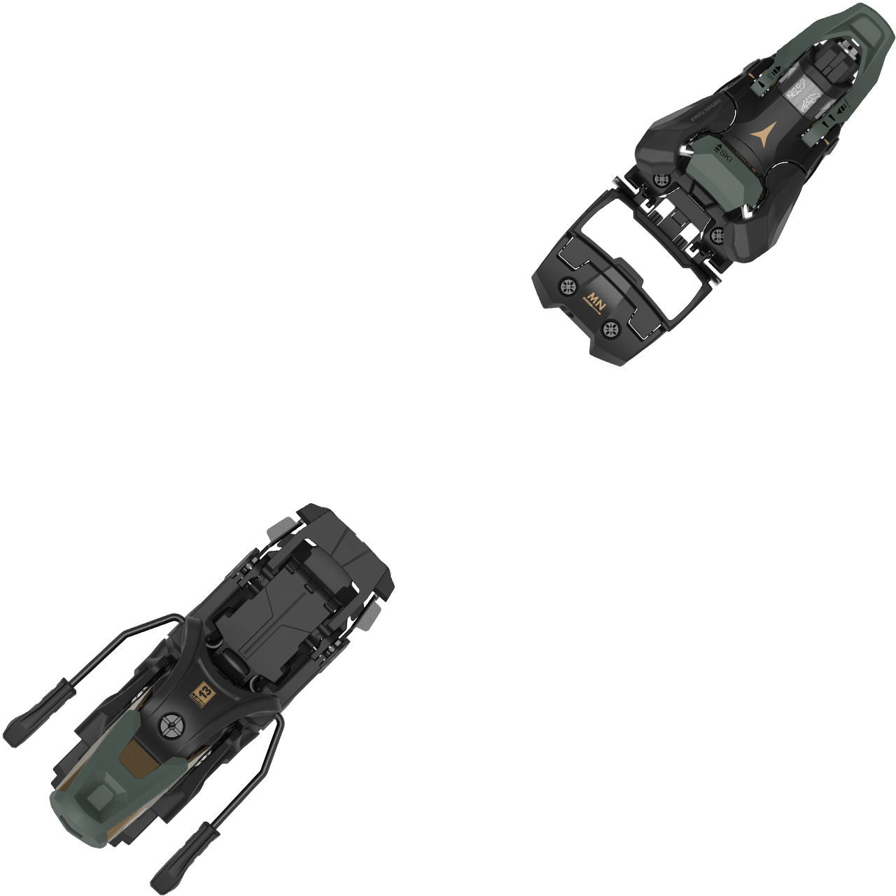 Atomic Shift² 13 MN black/green/bronze | Atomic Skibindungen | Atomic | A | MARKEN | XSPO