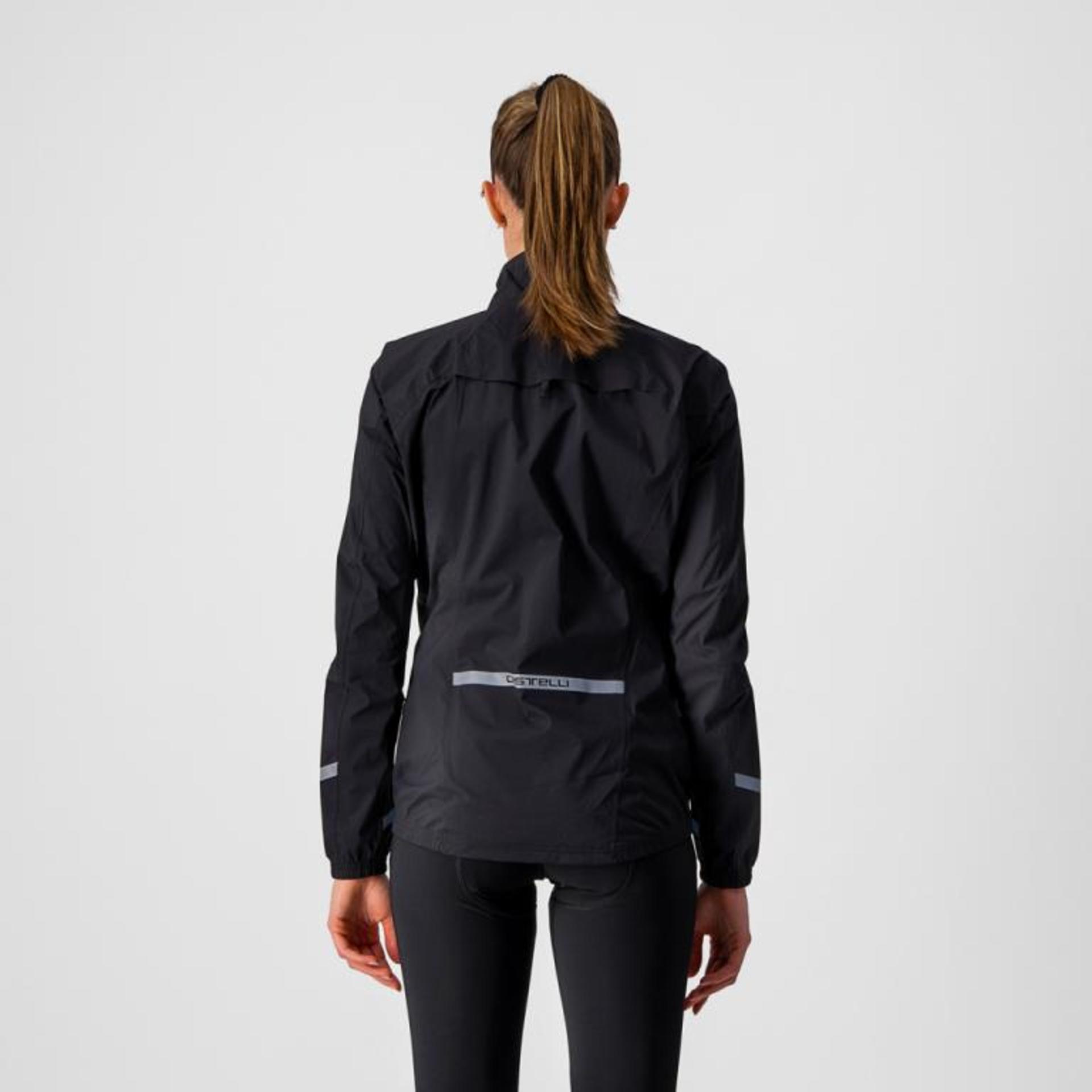 Castelli Emergency 2 Regenjack Zwart Dames