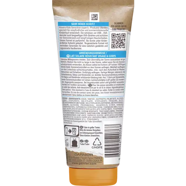 Sonnenschutz-Milch Kids Sensitive Expert LSF 50+