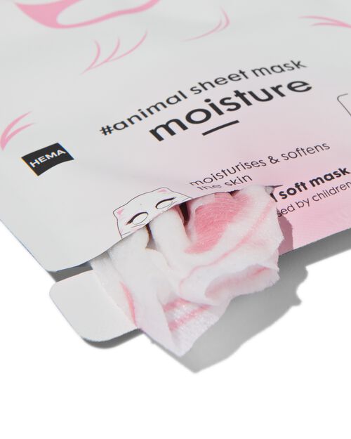 sheetmask animaux chat 15ml