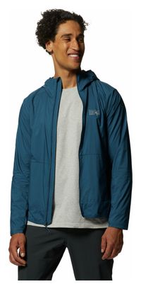 Veste Mountain Hardwear Kor AirShell Hoody Bleu S