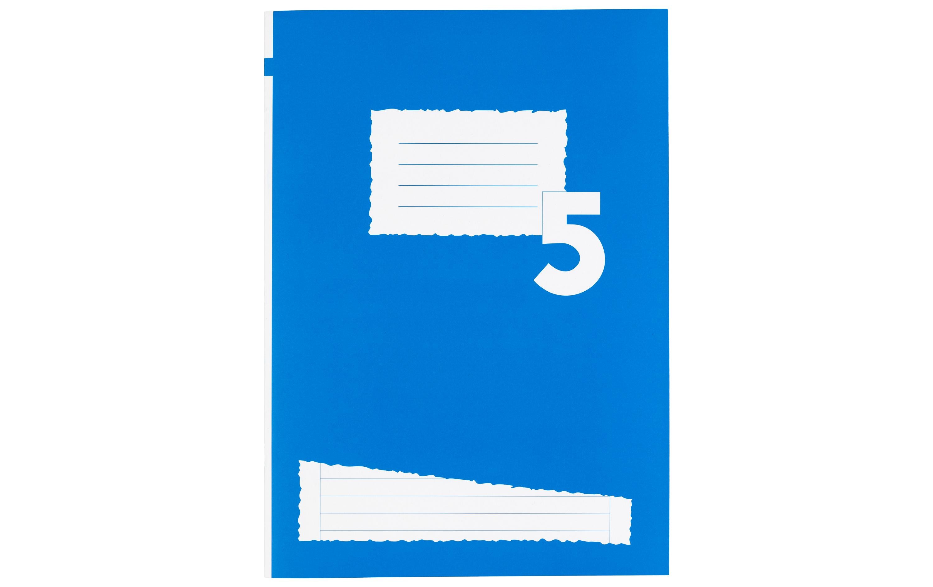 Schulheft FSC A4, Liniert, Blau, 10 StückSchulheft im Format A4