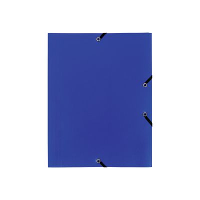 Exacompta - Chemise polypro à rabats - A4 - pour 150 feuilles - bleu opaque