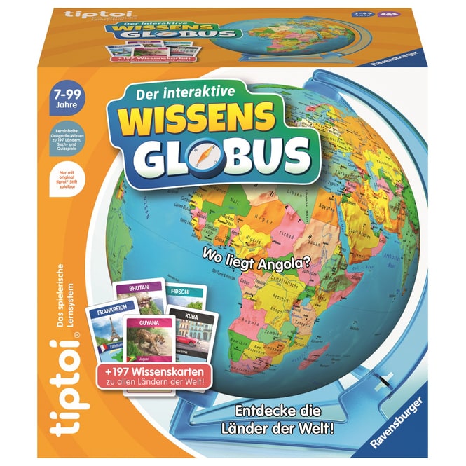 tiptoi® Spiel - Der interaktive Wissens-Globus
