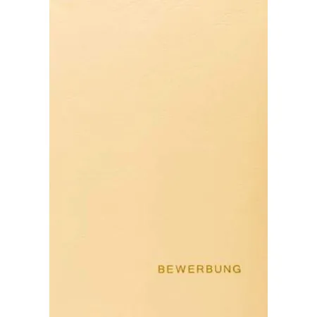 BRUNNEN Bewerbungsmappe, chamois, 3-teilig
