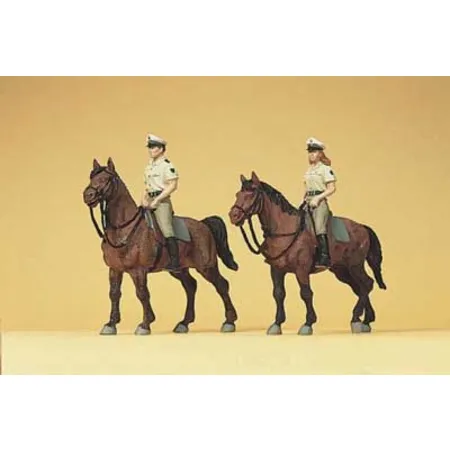Preiser 10389 - HO Berittene Polizei