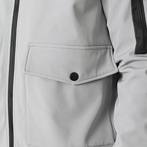 Veste Zippée Gris