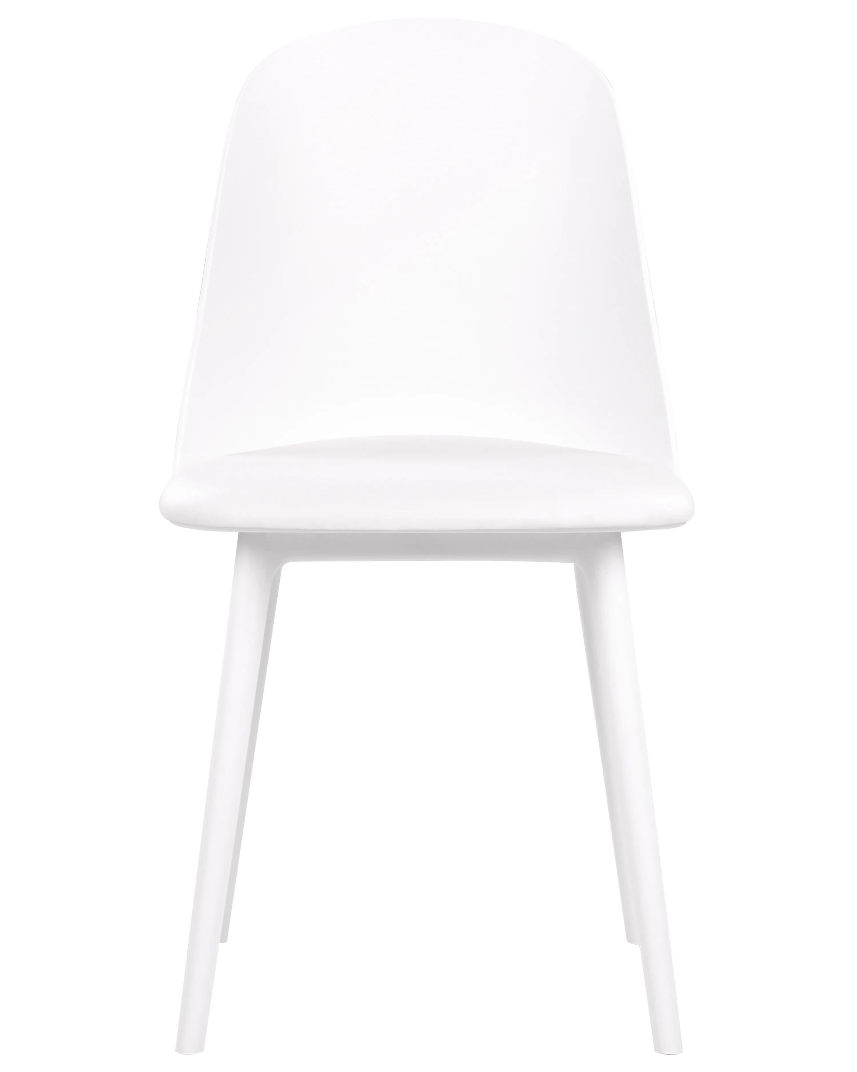 Set van 2 eetkamerstoelen FOMBY Wit