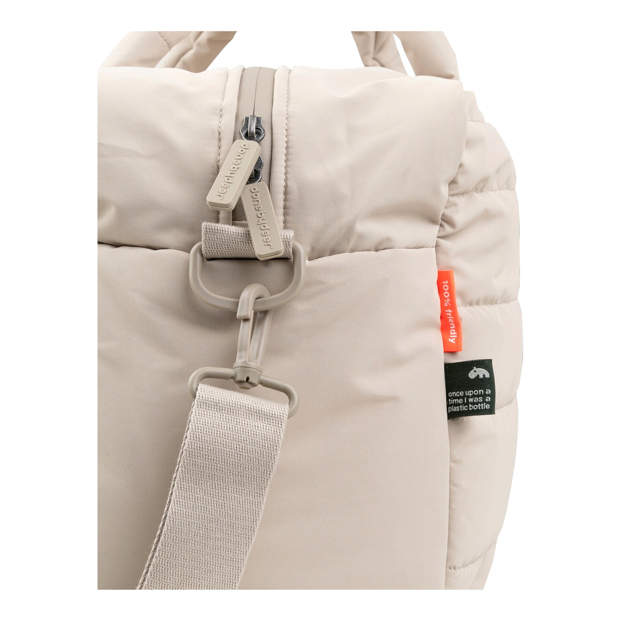 Done by Deer Gesteppte Wickeltasche sand