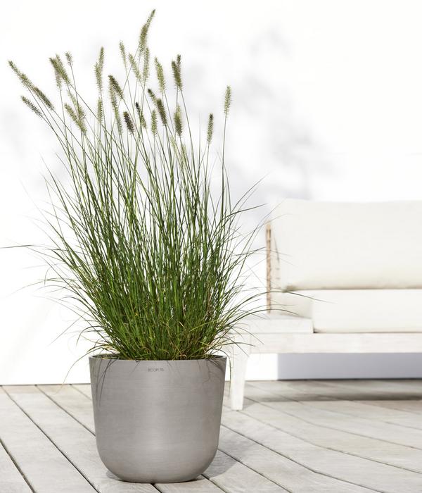 Ecopots Kunststoff-Topf Oslo, rund