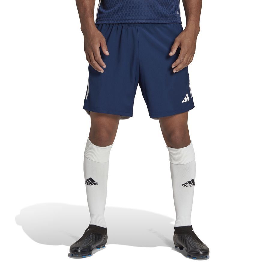 adidas Short d'Entraînement Tiro 23 Competition - Bleu Marine/Blanc