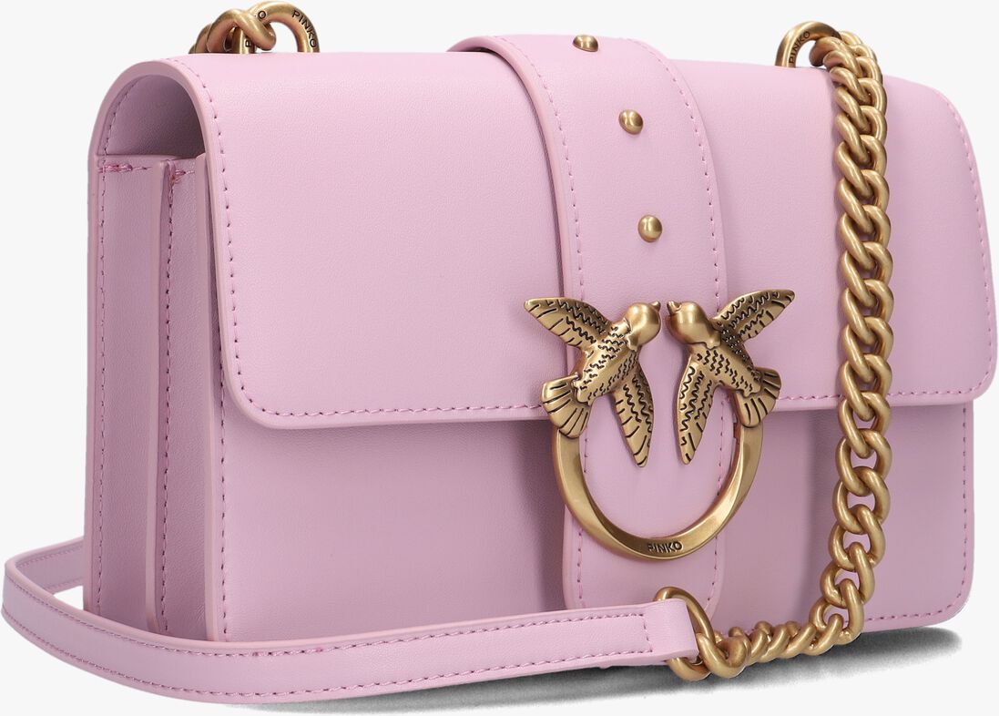 PINKO paarse pinko schoudertas love one mini cl