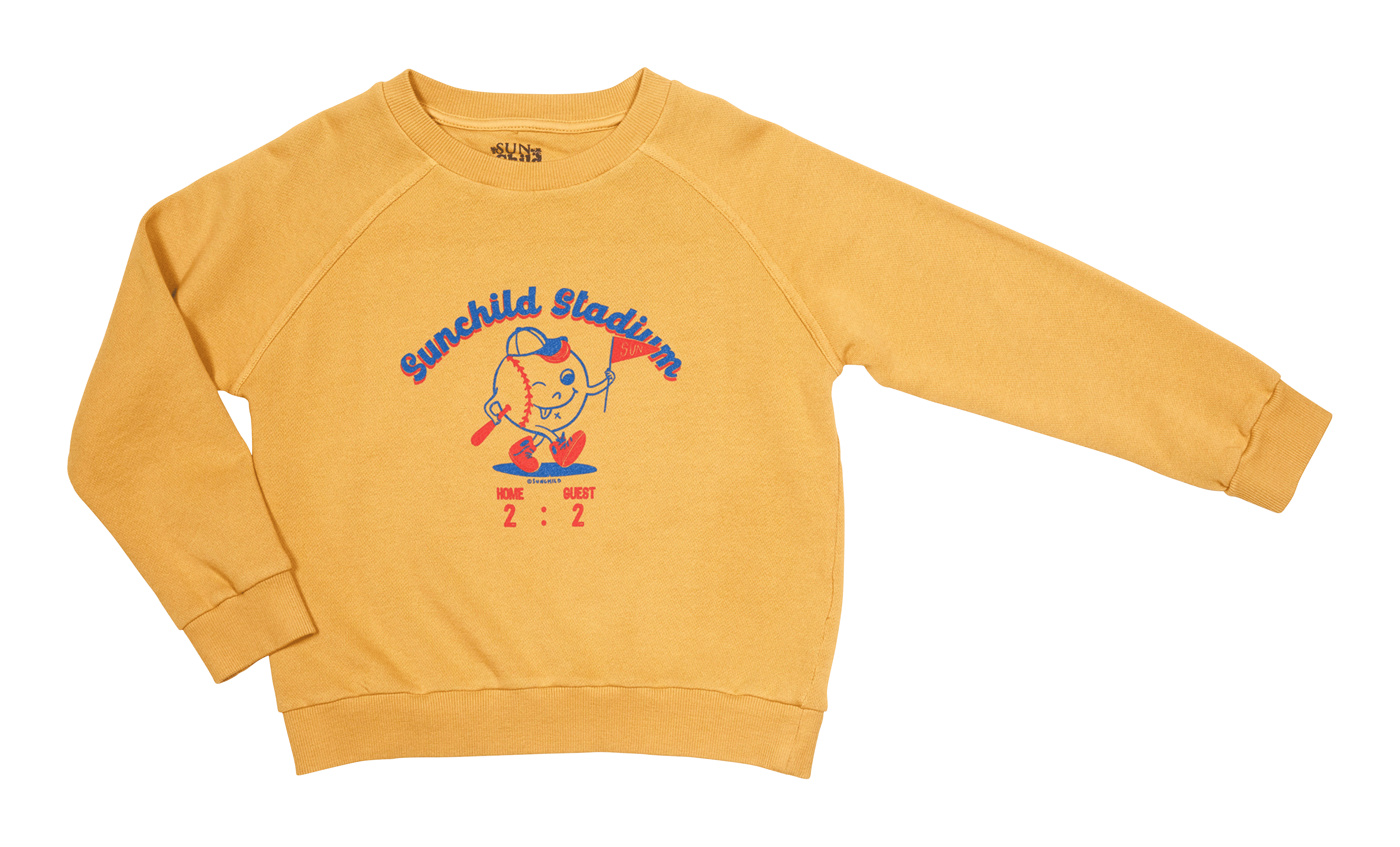 MRBASEBALL - Sweat manches longues| Jaune