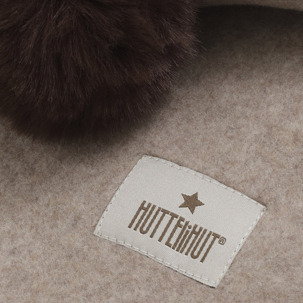 Køb Huttelihut Savannah Melange Elefanthue X Luksusbaby