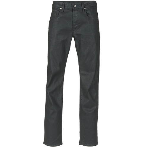 G-Star Raw - 3302 STRAIGHT STRETCH - Noir