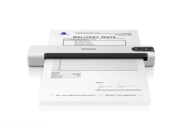 Epson WorkForce DS-70 - Scanner med papirfødning - Contact Image Sensor (CIS) - Legal - 600 dpi x 600 dpi - op til 300 scanninger pr. dag - USB 2.0