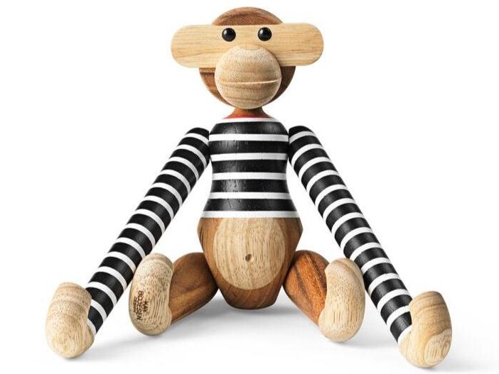 Kay Bojesen  Kay Bojesen x Nørgaard Abe, stor - FSC sort/hvid