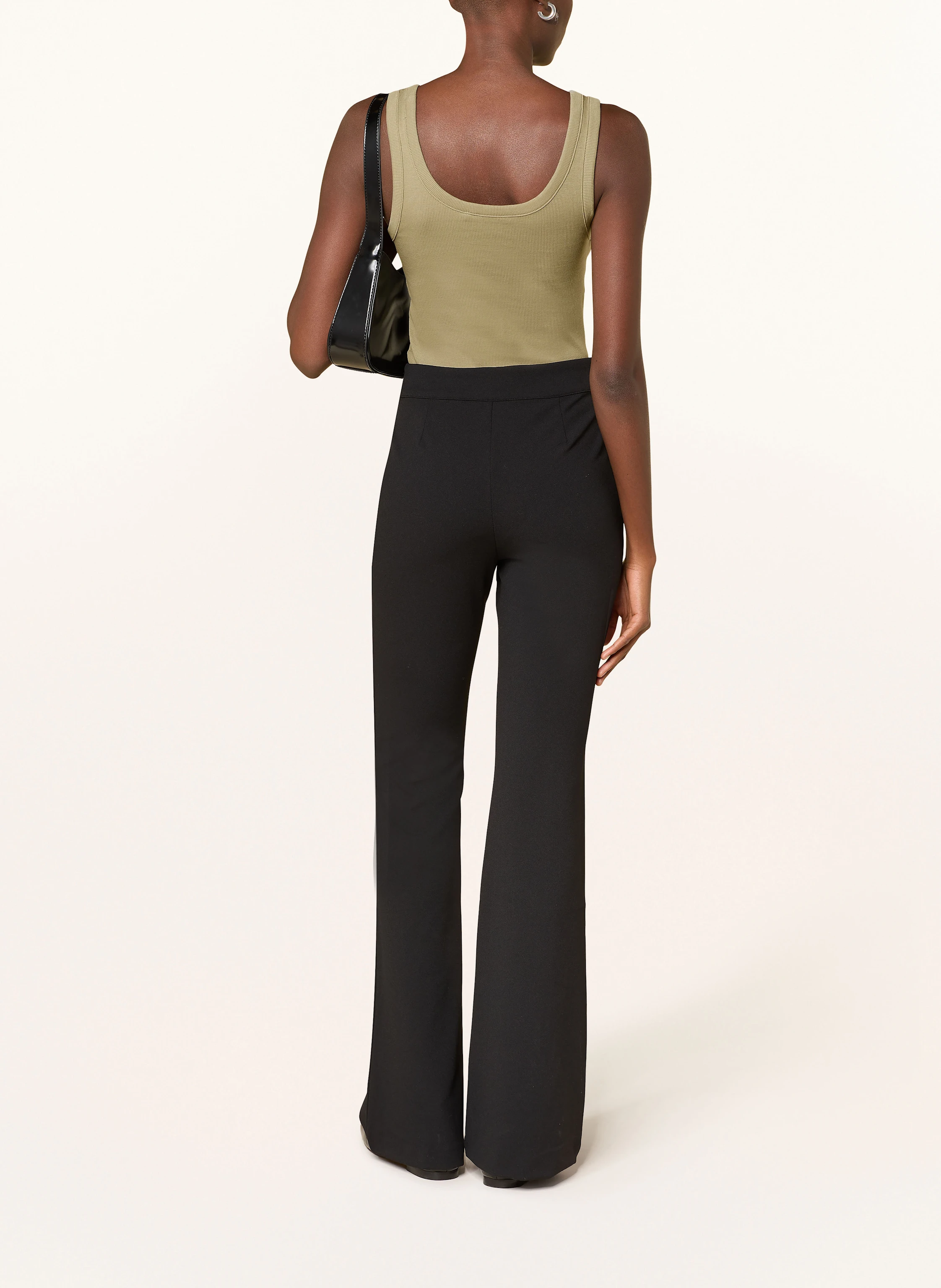 GUESS Cropped-Top mit Schmucksteinen