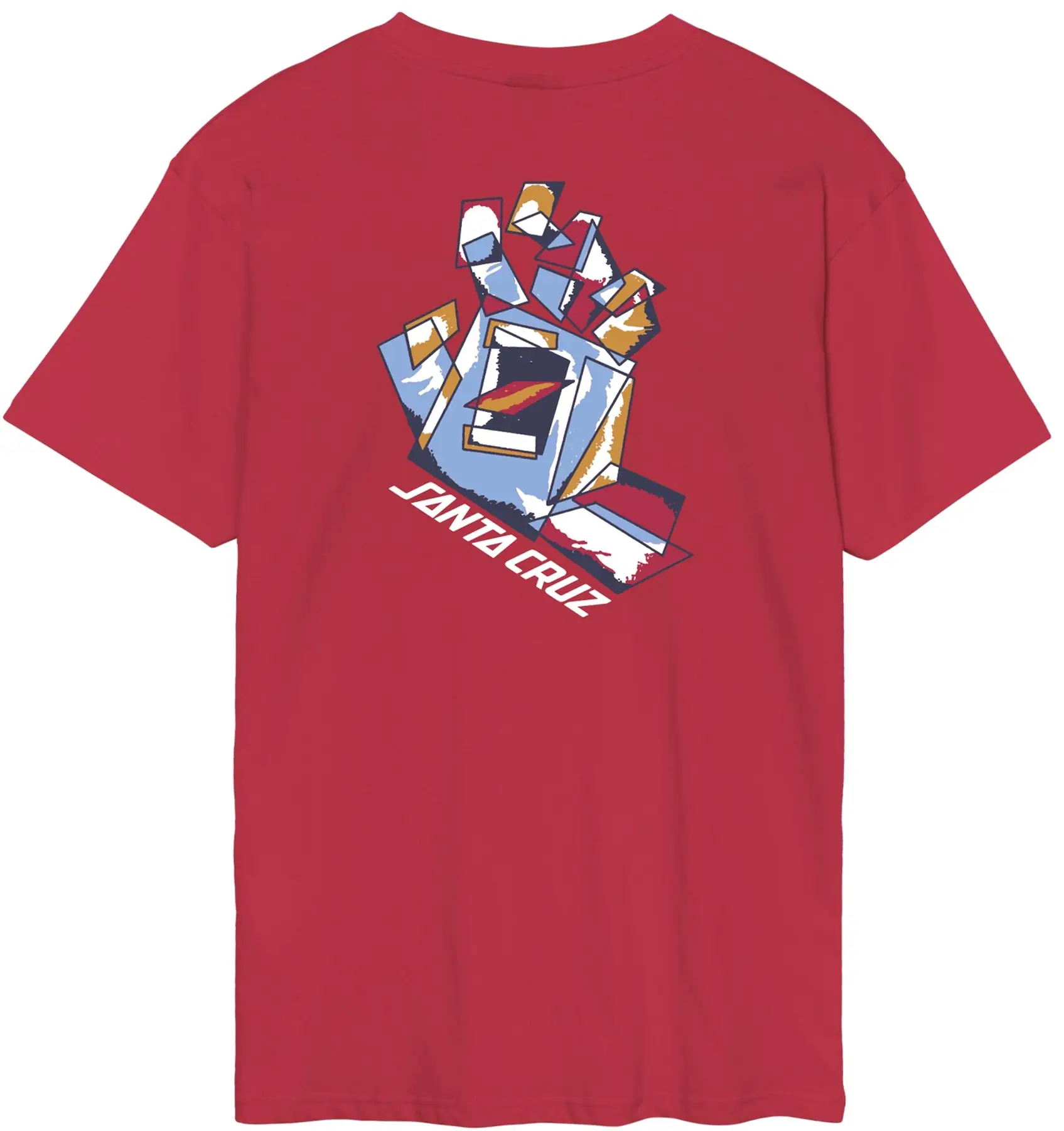 Santa Cruz Screaming Scratched Hand Strip T-Shirt | SkatePro