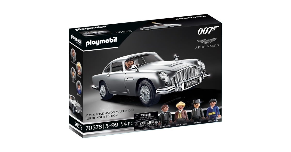 PLAYMOBILFamous cars - James Bond Aston Martin DB5 - Goldfinger Edition Constructiespeelgoed  (70578)
