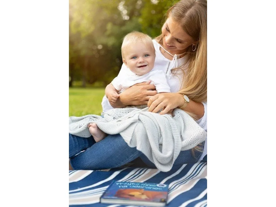Sensillo BAMBOO BLANKET 100% 100X80CM MINT