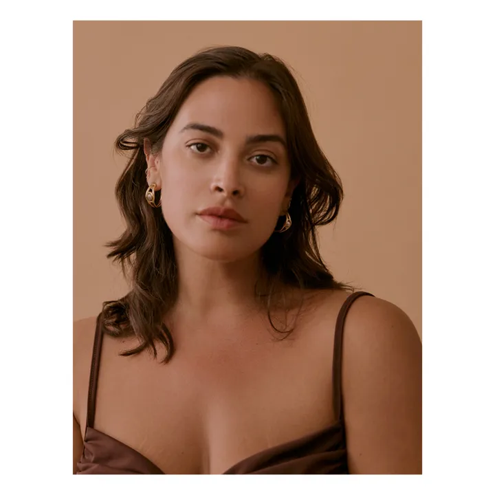 Louise Damas Créoles Marylin | Doré