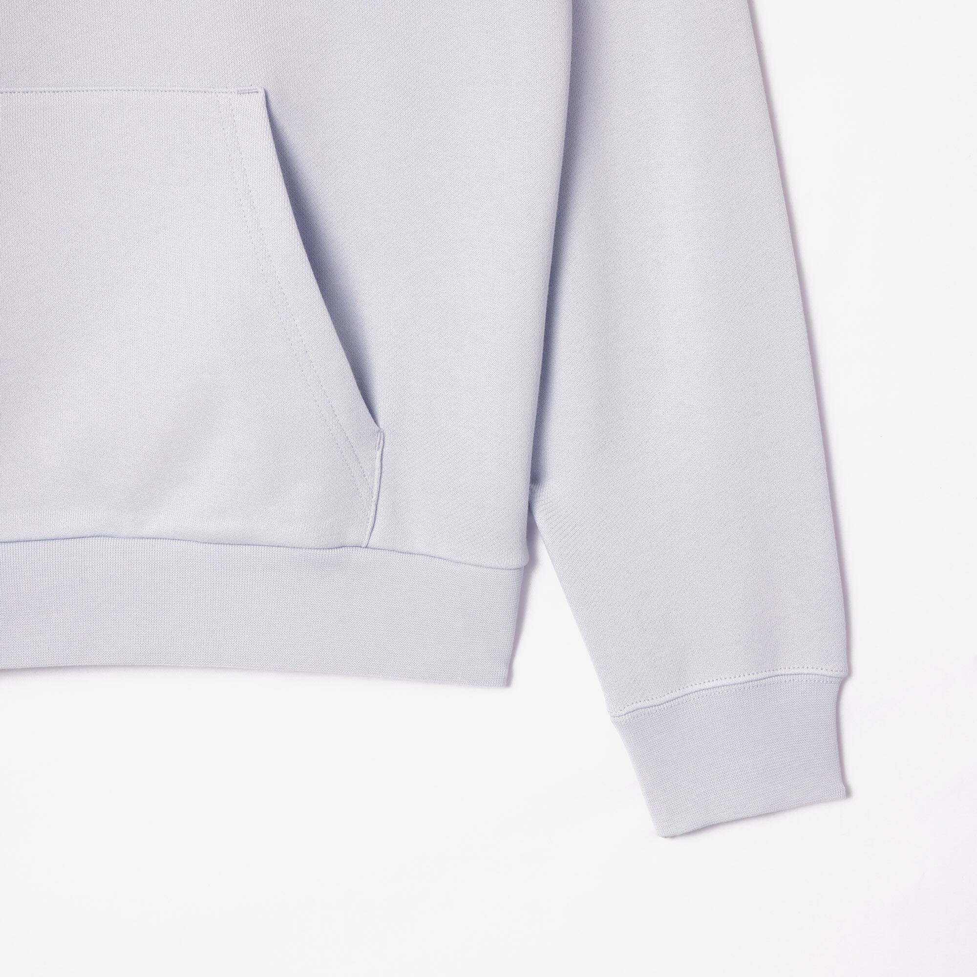 Hoodie aus Fleece mit kultigem Aufnäher Sweatshirts - Blau - Lacoste - Herren