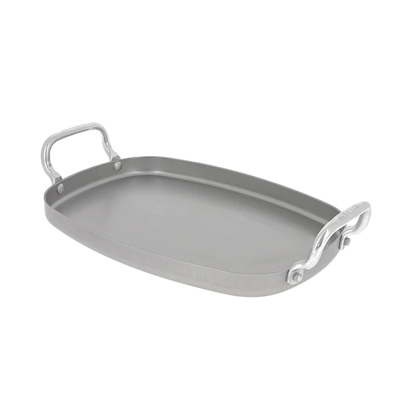 Plancha rectangulaire en acier Mineral B De Buyer