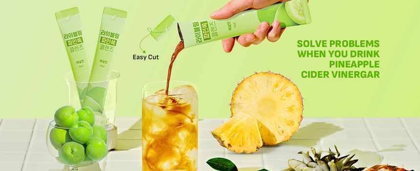 FULlight - LIVELING Cleanse Ananas Cider Azijn - 2 Soorten