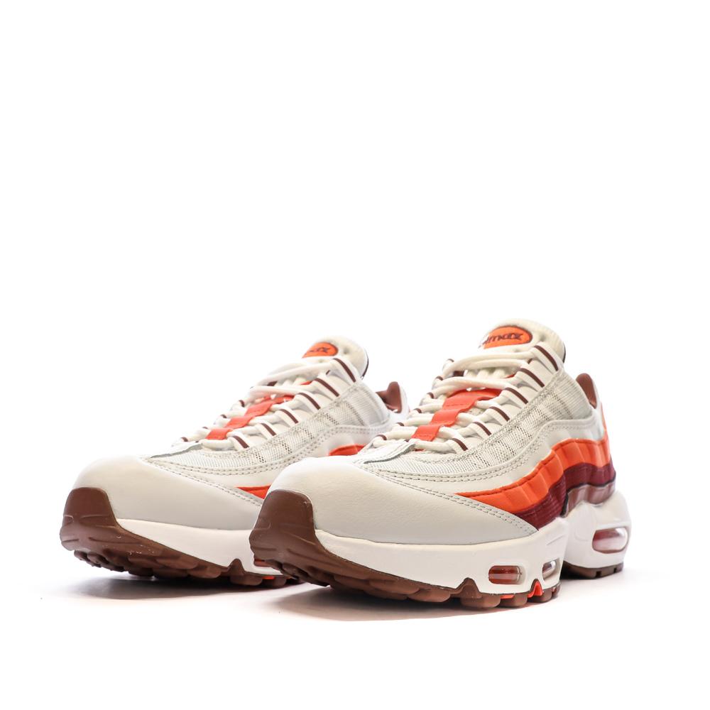 Nike Baskets Gris/Rouge Homme Nike Nike Air Max 95 Essential