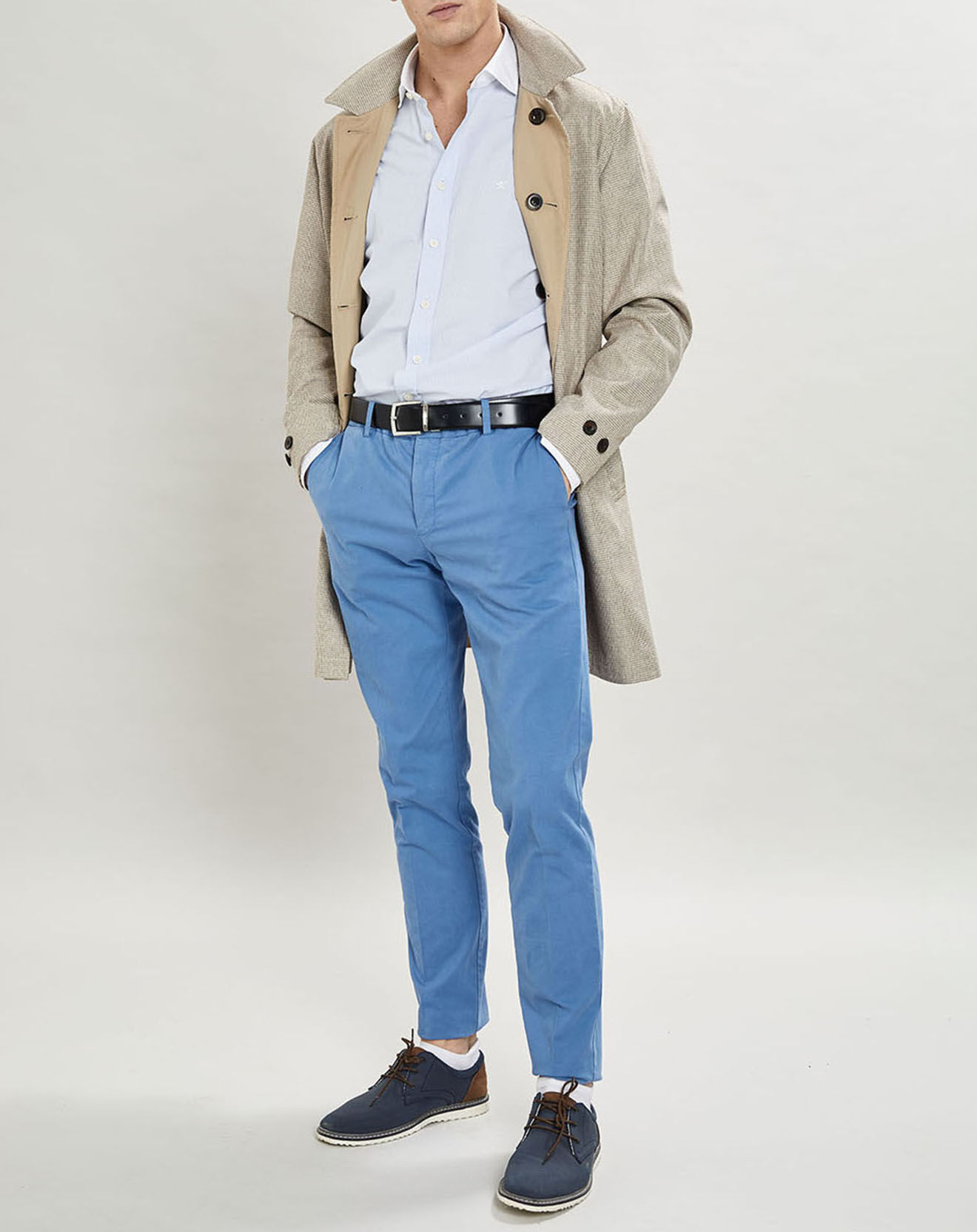 Hackett London Trench réversible beige