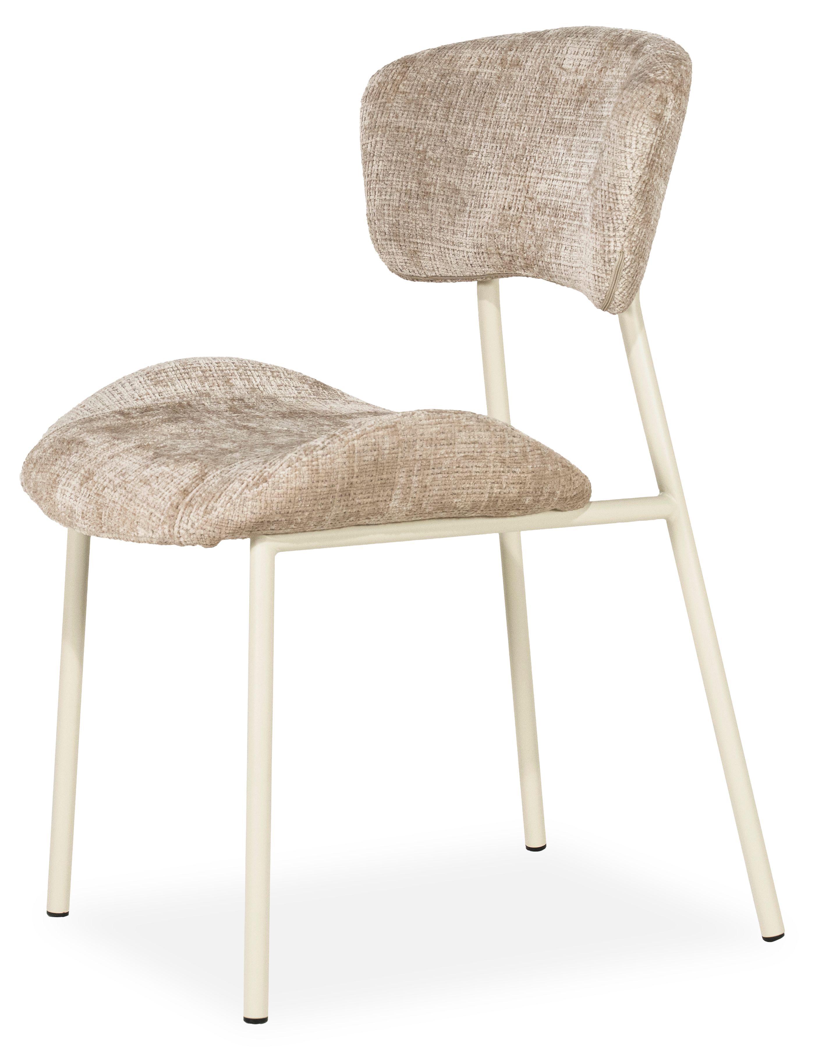 Eetstoel Taupe 250193 Dare B60 x D51 x H87 cm