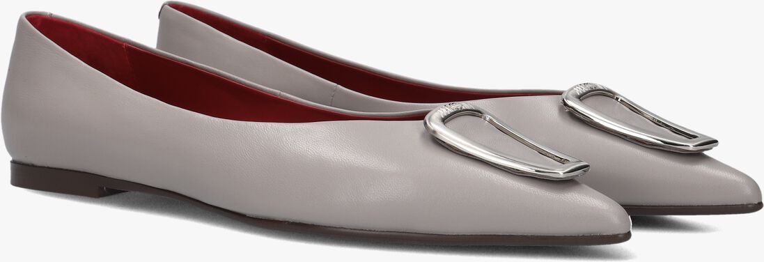 taupe marc cain collection ballerina's zc sf.03 l13