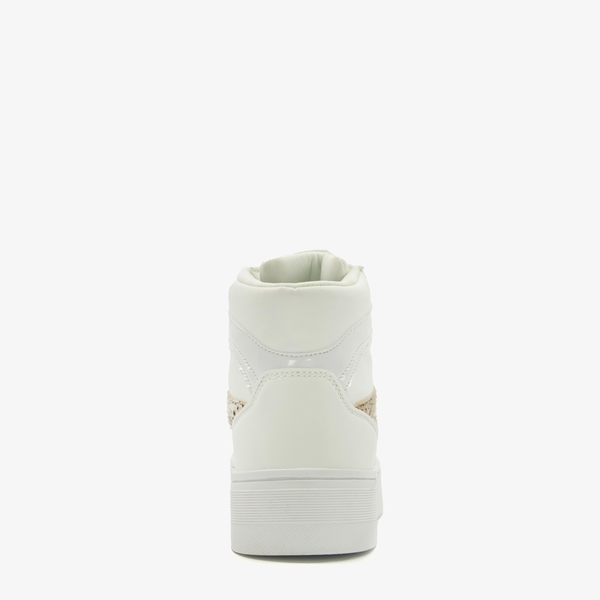 Blue Box hoge dames sneaker wit