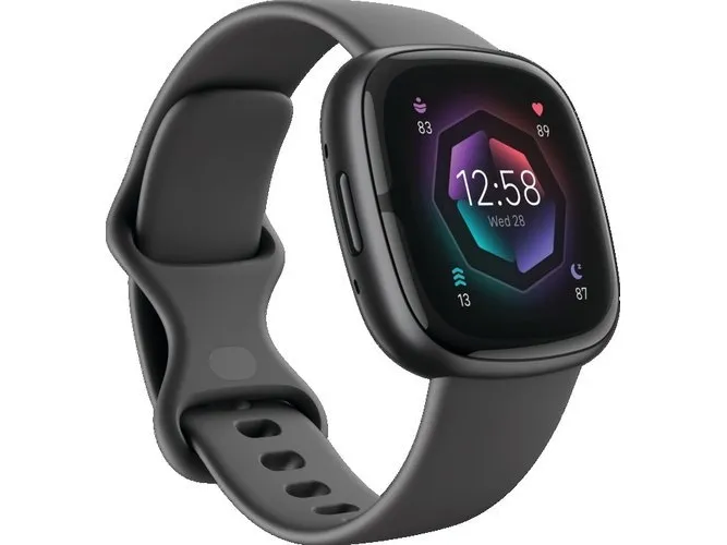 Fitbit Sense 2 - 40 mm - grafit - smart ur med bånd - grafit - håndledsstørrelse: up to 209 mm - NFC, Bluetooth