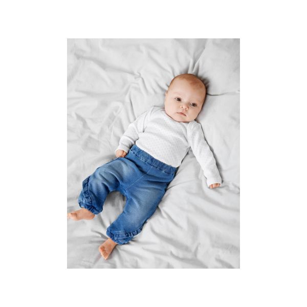 Name It Romper Needledrop 2-Pack Bright White