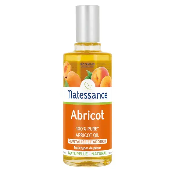 Óleo revitalizante de damasco Natessance 50ml