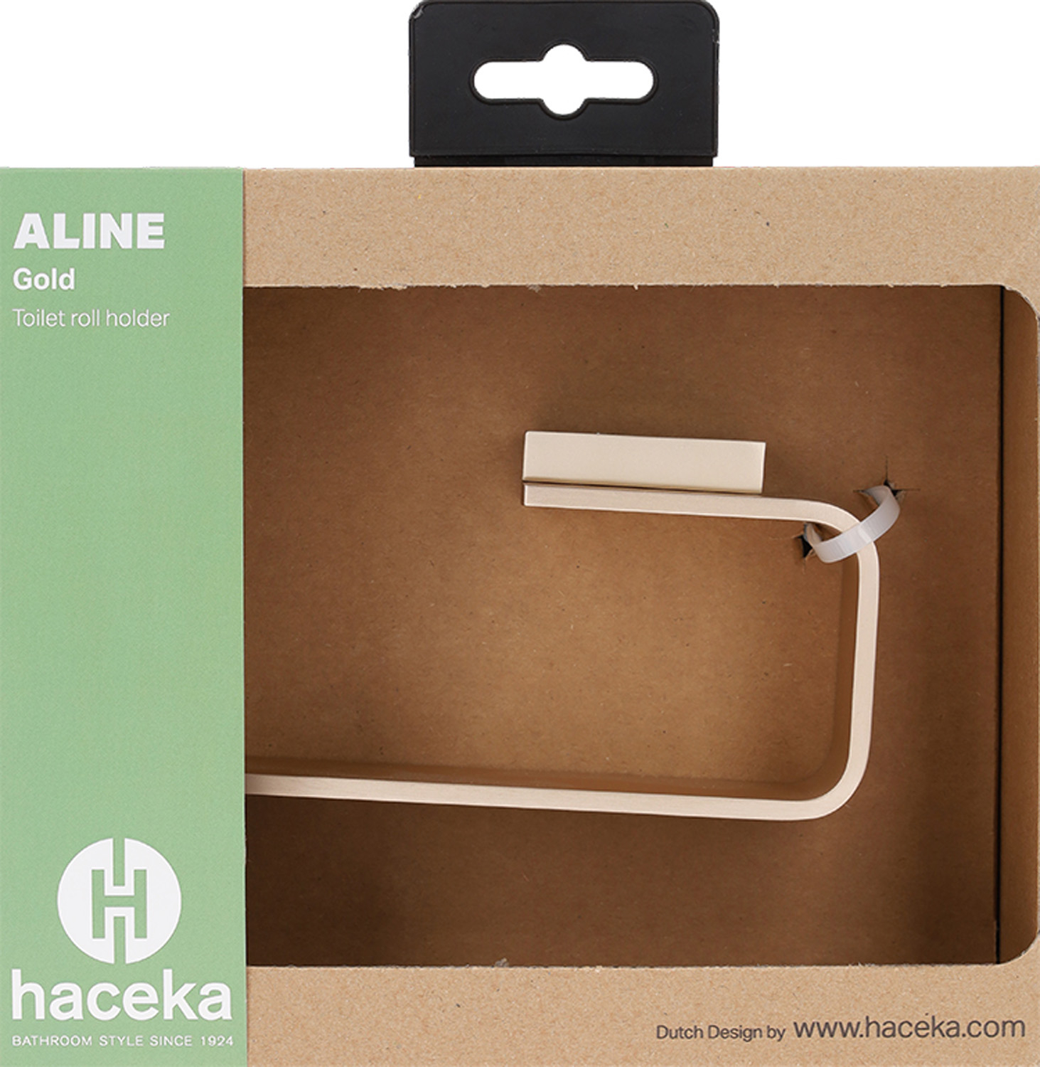 Haceka Aline toiletrolhouder goud
