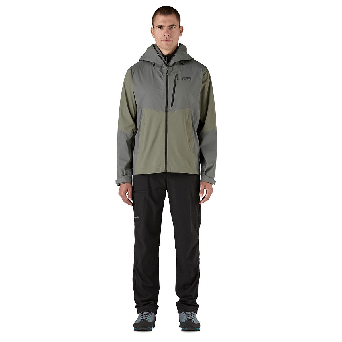 Patagonia Granite Crest skal- / regnjakke, herre (River Rock Green)